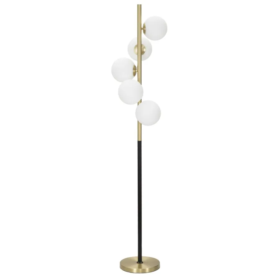 LAMPA PODŁOGOWA GLAMY DARK Ø 46X160 cm